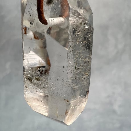 【ガネッシュヒマール産】天然ヒマラヤ水晶ペンダント(ポリッシュ面有)❹/GaneshHimal Natural Himalayan Quartz Pendant
