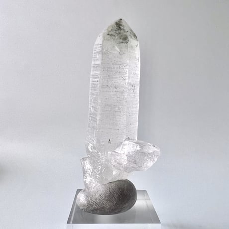 【マナスル産】クローライトイン天然ヒマラヤ水晶ポイント/Manaslu Chlorite in Himalayan Quartz Point