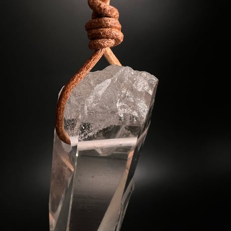 【アンナプルナ産】天然ヒマラヤ水晶ペンダント②/Annapurna Himalayan Quartz Pendant