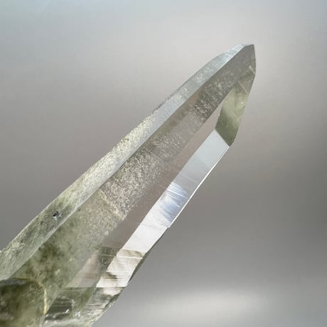 【ガネッシュヒマール産】クローライトイン天然ヒマラヤ水晶/Ganesh Himal Chlorite in Himalayan Quartz
