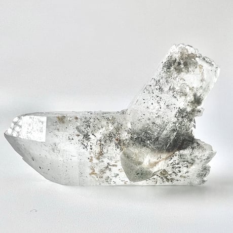 【マナスル産】クローライトイン天然ヒマラヤ水晶ポイント/Manaslu Chlorite in Himalayan Quartz Point