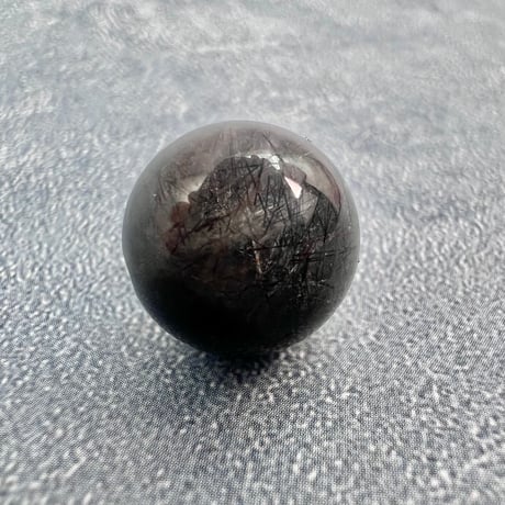 【ガネッシュヒマール産】アクチノライトイン天然ヒマラヤ水晶ビーズ⑩/Ganesh Himal Actinolite in Himalayan Quartz beads