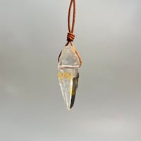 【ガネッシュヒマール産】天然ヒマラヤ水晶ペンダントトップ/Ganesh Himal Natural Pendant Top