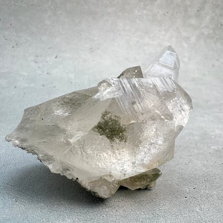 【ガネッシュヒマール産】クローライトイン天然ヒマラヤ水晶クラスター/Ganesh Himal Chlorite in Himalayan Quartz Cluster