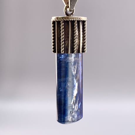 🗻  ネパール産ヒマラヤカイヤナイトS/V925ペンダントトップB-5️⃣/NEPAL Himalayan Kyanite Pendant Top