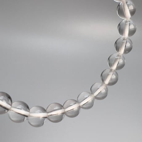 ハイクオリティー【ガネッシュヒマール産】天然ヒマラヤ水晶 デザインブレスレット/High Qualit Ganesh Himal Himalayan Quartz Design Bracelet