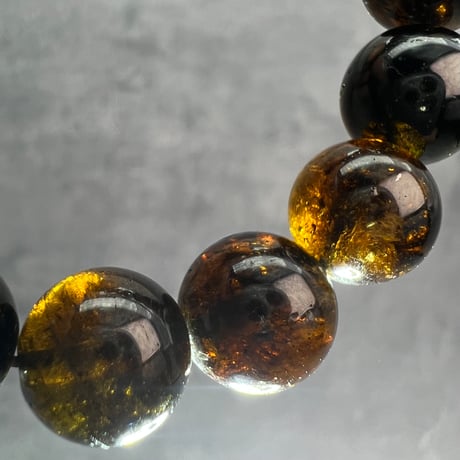 ネパール産🇳🇵ヒマラヤドラバイトトルマリン ブレスレット10mm内径15.5/Nepal Himalayan dravite tourmaline Bracelet