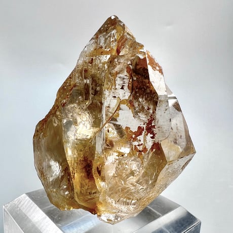 【ガネッシュヒマール産】リモナイトイン天然ヒマラヤ水晶/Ganesh Himal Limonite in Himalayan Quartz