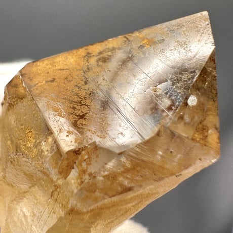 【ガネッシュヒマール産】リモナイトイン天然ヒマラヤ水晶 ④ Ganesh Himal Limonite in Himalayan Quartz