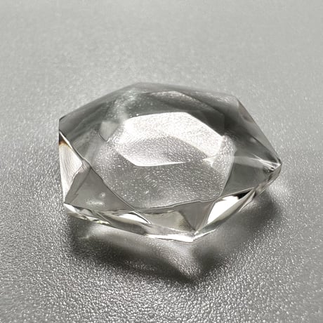 【ガネッシュヒマール産】天然ヒマラヤ水晶"ヘキサゴン六芒星"ルース⑭/Ganesh Himal Himalayan Quartz Hexagon×Hexagram Loose