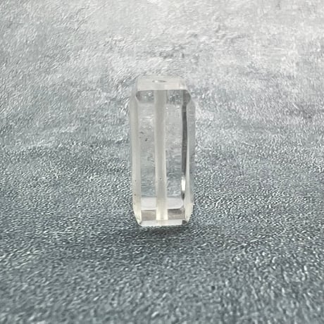 【ガネッシュヒマール産】天然ヒマラヤ水晶"手磨き加工"スクエアビーズ③/Ganesh Himal  Himalayan Quartz Square Beads