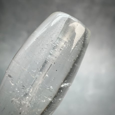 【カイラス産】天然ヒマラヤ水晶バレルビーズ①/Kailash Himalayan Quartz Barrel Beads