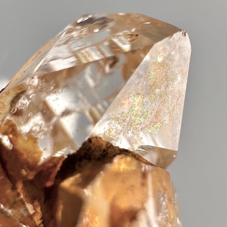 【ガネッシュヒマール産】リモナイトイン天然ヒマラヤ水晶/Ganesh Himal Limonite in Himalayan Quartz
