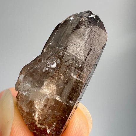 【ガウリシャンカール産】天然ヒマラヤスモーキークォーツポイントセット②/GauriShankar Himalayan Smoky Quartz Point Set