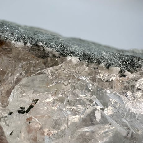 大特価【ガネッシュヒマール産】クローライトイン天然ヒマラヤ水晶⑬/Ganesh Himal Chlorite in Himalayan Quartz
