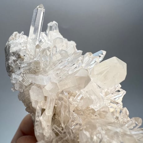 【マカルー産】天然ヒマラヤ水晶クラスター/Makalu  Himalayan Quartz Cluster