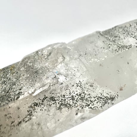 【マナスル産】クローライトイン天然ヒマラヤ水晶ポイント/Manaslu Chlorite in Himalayan Quartz Point