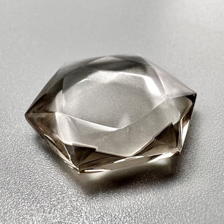ガウリシャンカール産ヒマラヤスモーキークォーツ"ヘキサゴン六芒星" ルース7️⃣/Gaurishankar Himalayan Smoky Quartz Hexagon×Hexagram