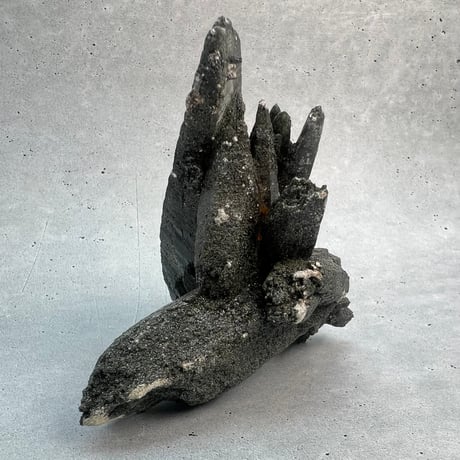 【ガネッシュヒマール産】クローライトイン天然ヒマラヤ水晶クラスター/Ganesh Himal Chlorite in Himalayan Quartz Cluster