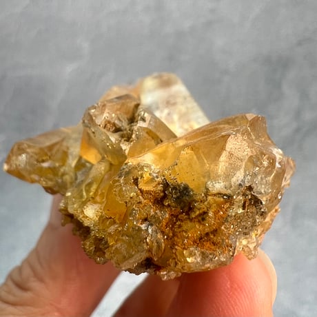 【ガネッシュヒマール産】リモナイトイン天然ヒマラヤ水晶/Ganesh Himal Limonite in Himalayan Quartz