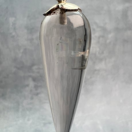 【ガネッシュヒマール産】天然ヒマラヤ水晶"手磨き加工"ペンデュラムペンダントトップ/Ganesh Himal Himalayan Quartz Pendulum Pendant Top