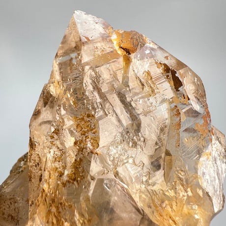 【ガネッシュヒマール産】リモナイトイン天然ヒマラヤ水晶/Ganesh Himal Limonite in Himalayan Quartz