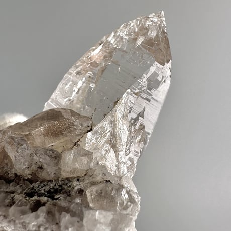 【ガネッシュヒマール産】リモナイトイン天然ヒマラヤ水晶 ポイント"PP"/Ganesh Himal Limonite in Himalayan Quartz Point