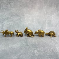 真鍮製ミニ置物B【縁起物】/Brass Mini Statue "Good luck charm