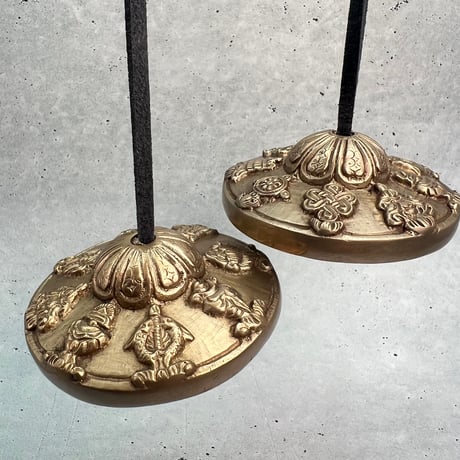 【ティンシャ】アスタマンガル(7cm)/Tingsha "Ashtamangala"