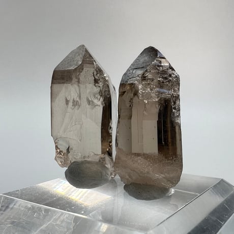 【ガウリシャンカール産】天然ヒマラヤスモーキークォーツポイントセット①/GauriShankar Himalayan Smoky Quartz Point Set