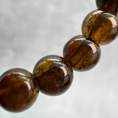 ネパール産🇳🇵ヒマラヤドラバイトトルマリン ブレスレット5.8mm内径15Nepal Himalayan dravite tourmaline Bracelet