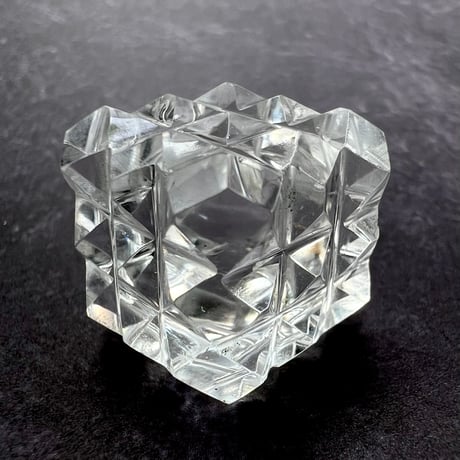 【マニハール産】 天然ヒマラヤ水晶"ピラミッドキューブ"⑤/Manihar Himalayan Quartz "Pyramid Cube"