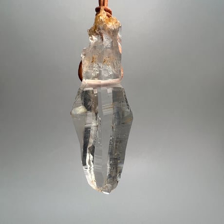 【ガネッシュヒマール産】天然ヒマラヤ水晶ペンダントトップ⑫/Ganesh Himal Natural Pendant Top