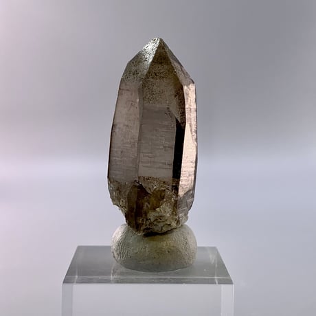 ガウリシャンカール産天然ヒマラヤスモーキークォーツポイント/Gaurishankar HimalayanSmoky Quartz Point