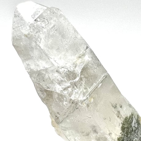 【ガネッシュヒマール産】クローライト&アクチノライトイン天然ヒマラヤ水晶/GaneshHimal Chlorite&Actinolite in Himalayan Quartz