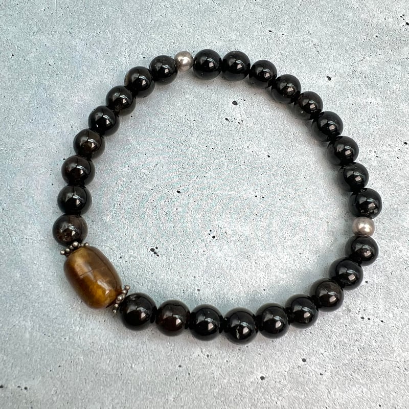 ネパール産トルマリンハニーカラーブレスレット