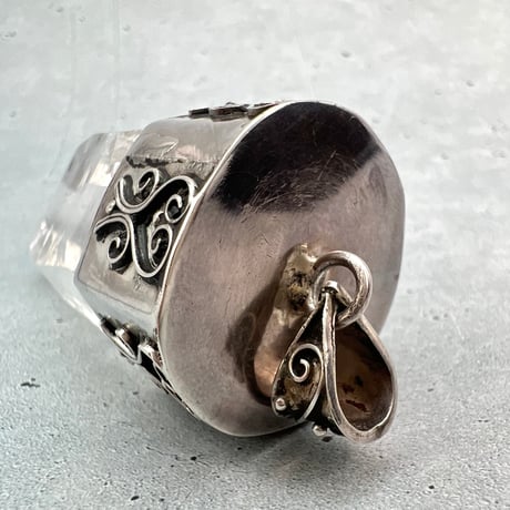 【ガネッシュヒマール産】天然ヒマラヤ水晶シルバー925ペンダントトップ/Ganesh Himal Himalayan Quartz S/V925 Pendant Top