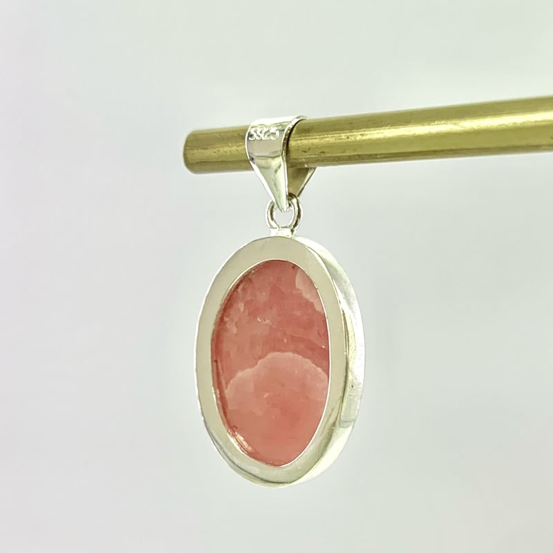 925シルバーペンダントトップ（インカローズ）