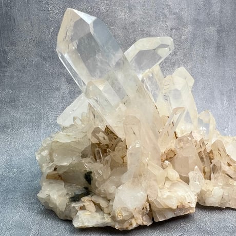 【マカルー産】天然ヒマラヤ水晶クラスター②/Makalu Himalayan Quartz Cluster