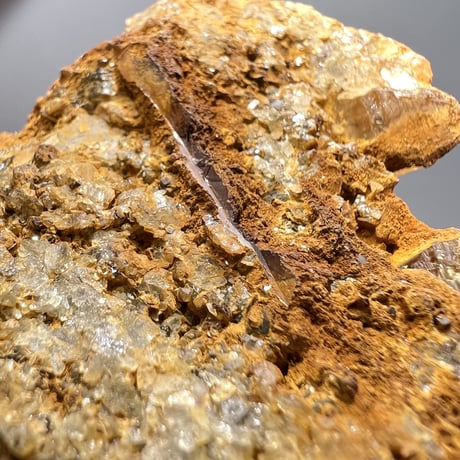 【ガネッシュヒマール産】リモナイトイン天然ヒマラヤ水晶クラスター/ Ganesh Himal Limonite in Himalayan Quartz Cluster