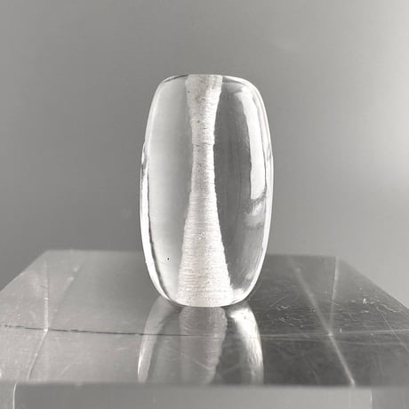 カイラス産"手磨き"天然ヒマラヤ水晶 バレルビーズ/Kailash Himalayan Quartz Barrel beads