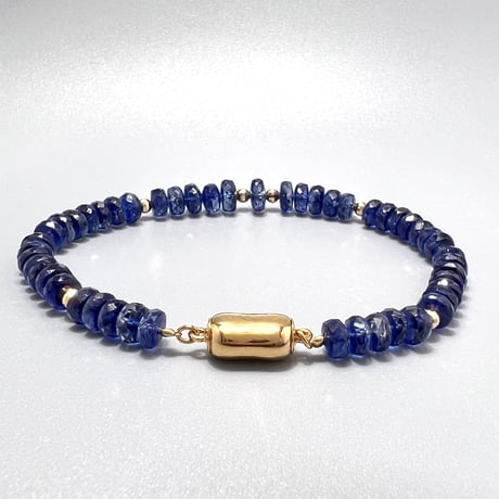 ネパール産ヒマラヤカイヤナイト ブレスレット2️⃣ NEPAL Himalayan Kyanite Bracelet