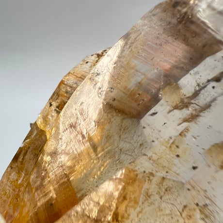 【ガネッシュヒマール産】リモナイトイン天然ヒマラヤ水晶/Ganesh Himal Limonite in Himalayan Quartz