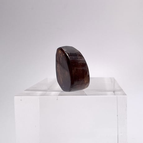 ネパール産ドラバイトトルマリン"手磨き加工"ルース①/Nepal Dravite Tourmaline loose