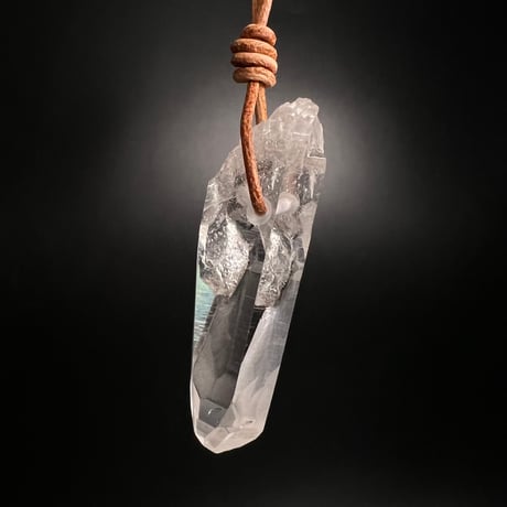 【アンナプルナ産】天然ヒマラヤ水晶ペンダント④/Annapurna Himalayan Quartz Pendant
