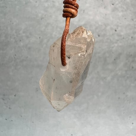 【カイラス産】天然ヒマラヤ水晶ペンダントトップ⑤/Kailash Himalayan Quartz Pendant Top