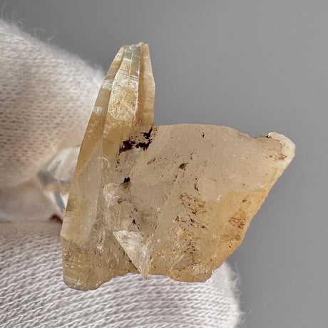 【ガネッシュヒマール産】リモナイトイン天然ヒマラヤ水晶ペンダント/ GaneshHimal Limonite in Natural Pendant