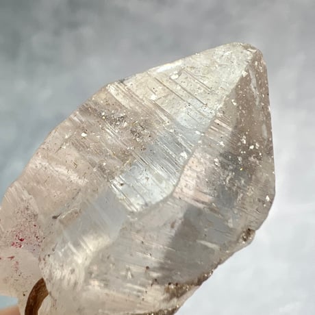 【カイラス産】天然ヒマラヤ水晶革紐付きペンダント/Kailash Himalayan Quartz Pendant