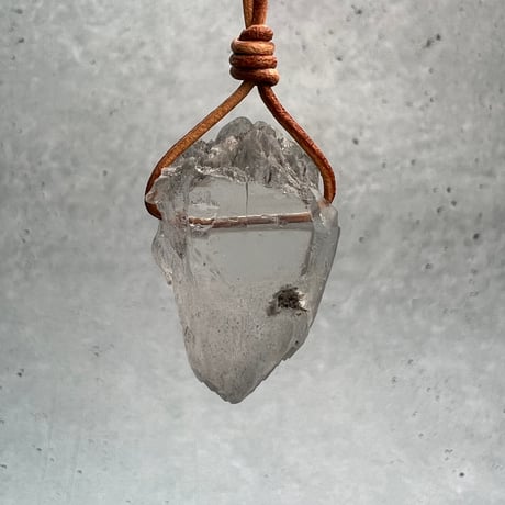 【カイラス産】天然ヒマラヤ水晶ペンダントトップ①/Kailash Himalayan Quartz Pendant Top