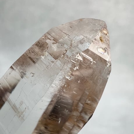 【ガネッシュヒマール産】リモナイトイン天然ヒマラヤ水晶ペンダント/Ganesh Himal Limonite in Natural Pendant